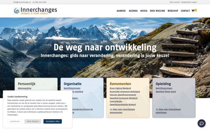 Screenshot of innerchanges.nl