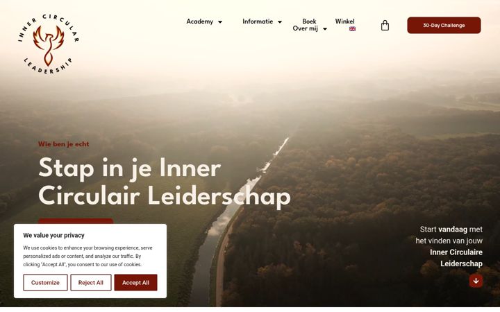 Screenshot of innercircularleadership.com
