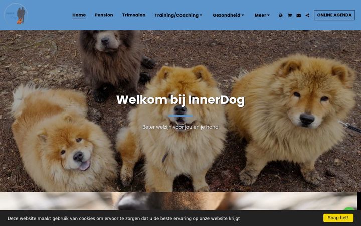 Screenshot of innerdog.nl