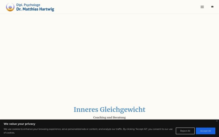 Screenshot of inneres-gleichgewicht.com