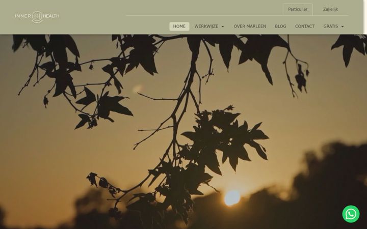 Screenshot of innerhealth-bymarleen.com