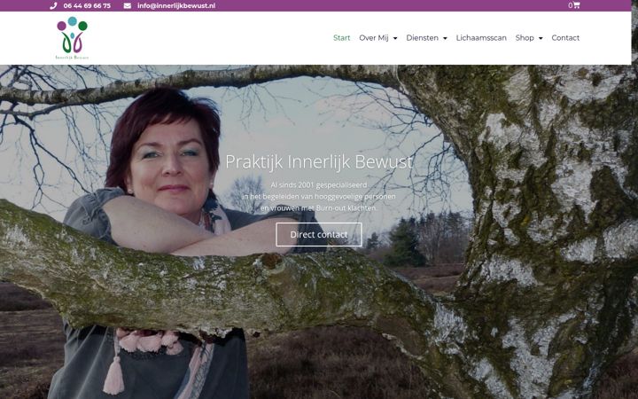 Screenshot of innerlijkbewust.nl