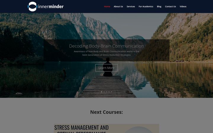 Screenshot of innerminder.org