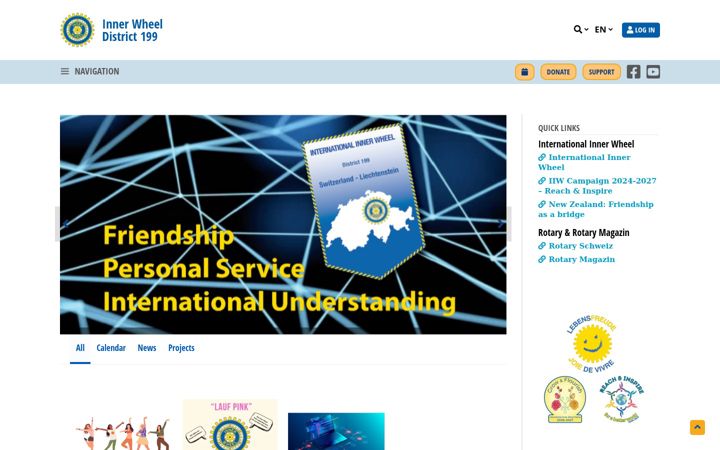 Screenshot of innerwheel.ch