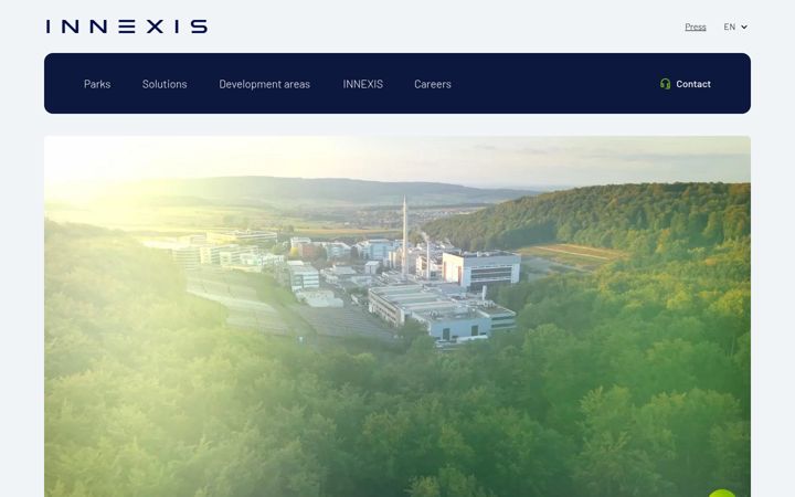 Screenshot of innexis.com