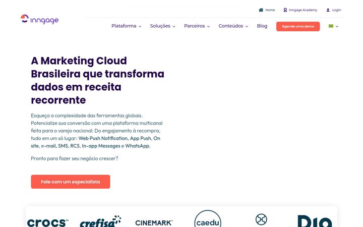 Zrzut ekranu inngage.com.br