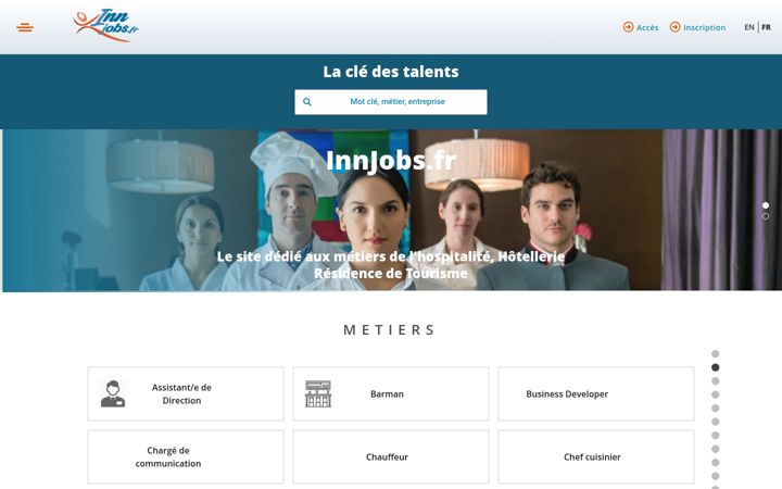 Screenshot of innjobs.fr