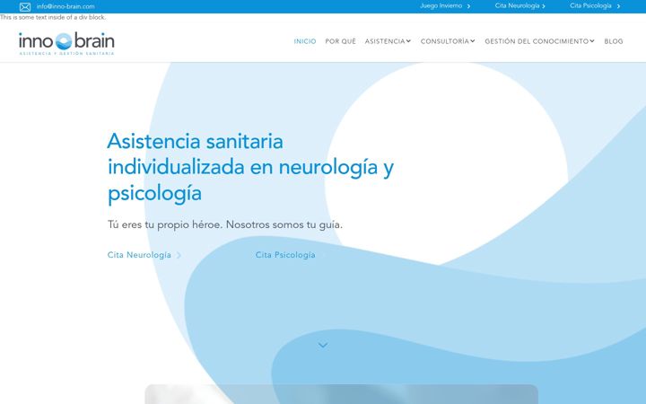 Screenshot of inno-brain.com