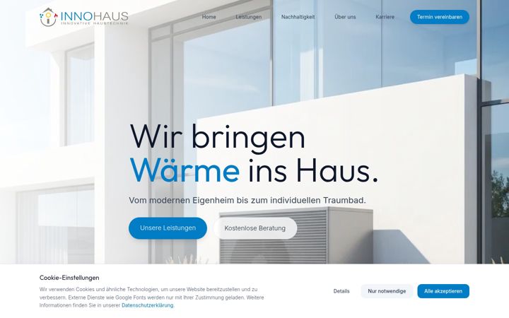 Screenshot of inno-haus.de