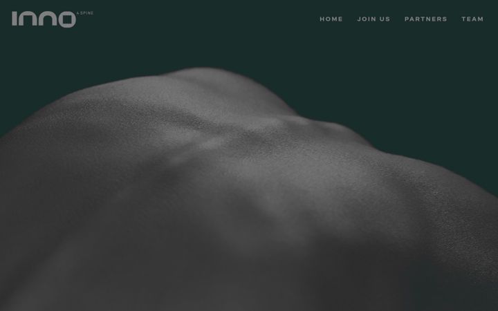 Screenshot of inno4spine.com