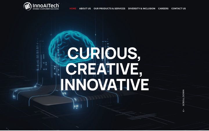 Screenshot of innoaitech.com