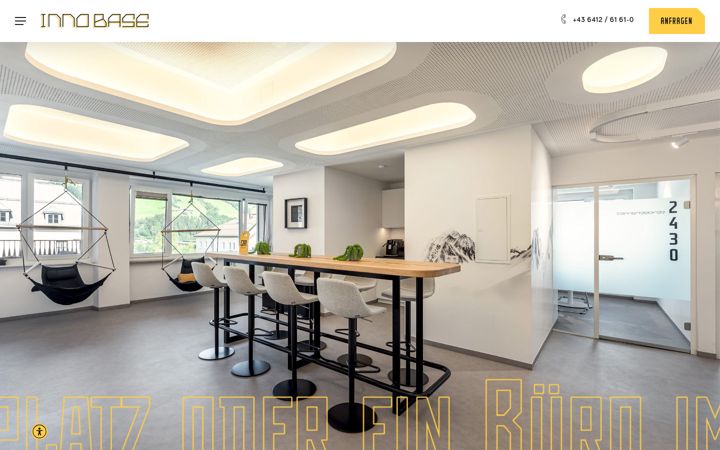 Screenshot of innobase-cowork.at