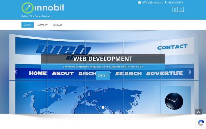 Screenshot of innobit.ro