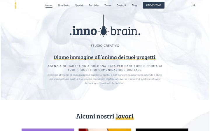 Screenshot of innobrain.it