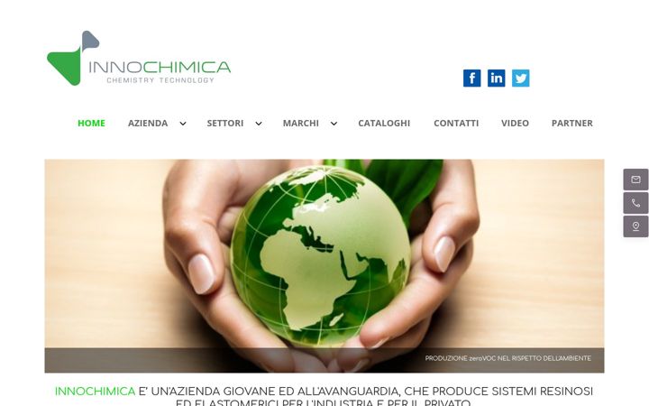 Screenshot of innochimica.it