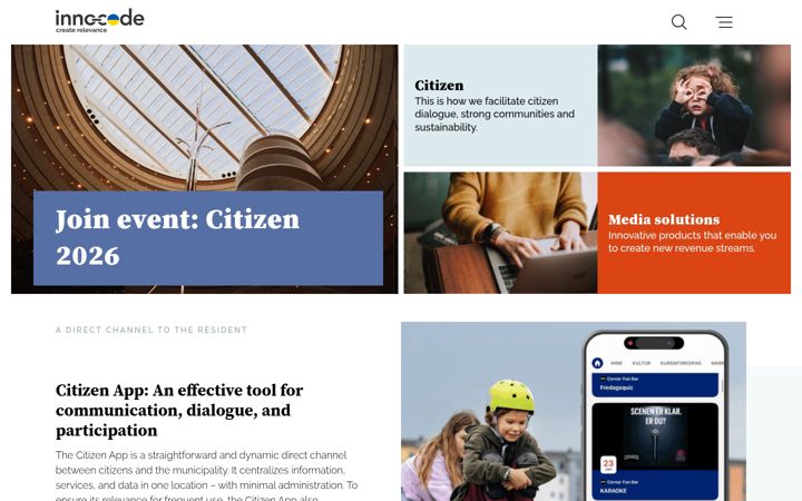 Screenshot of innocode.digital