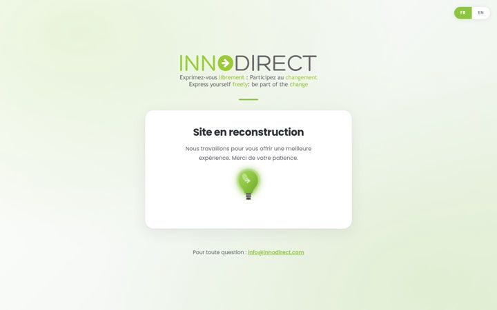 Screenshot of innodirect.com
