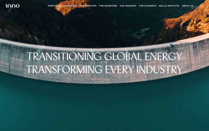 Skærmbillede af innoenergy.com