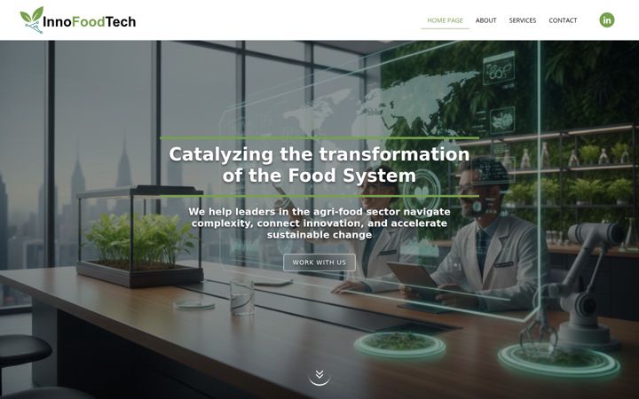 Screenshot of innofoodtech.com
