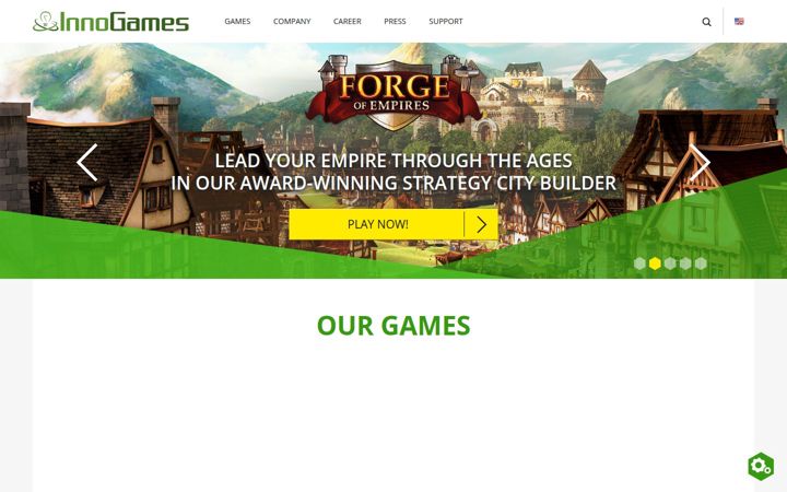 Ekrānuzņēmums no innogames.com