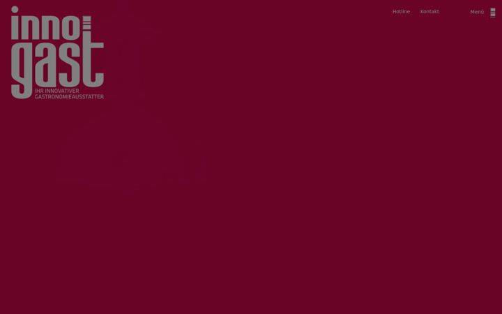 Screenshot of innogast.at