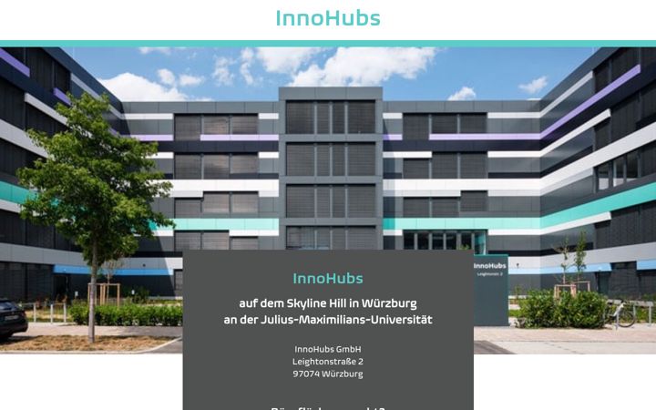 Screenshot of innohubs.de