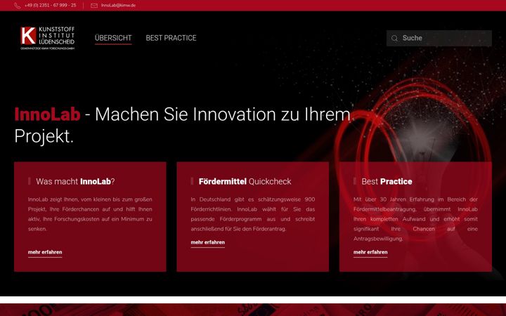 Screenshot of innolab-kimw.de
