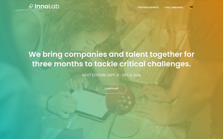 Screenshot of innolab.org