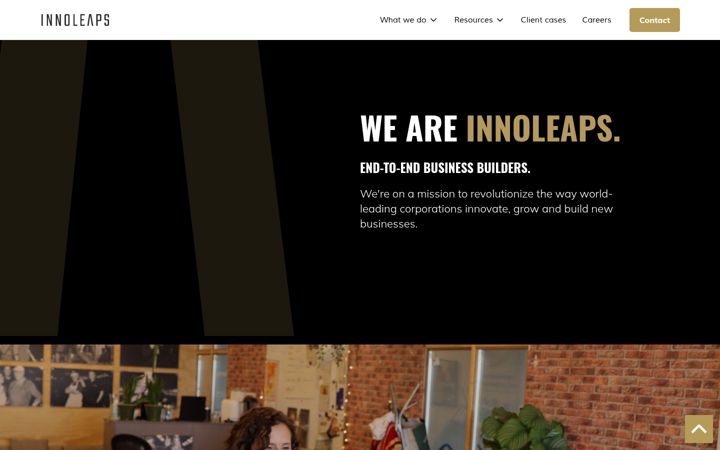 Screenshot of innoleaps.com