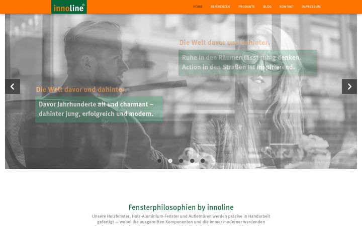 Screenshot of innoline.de