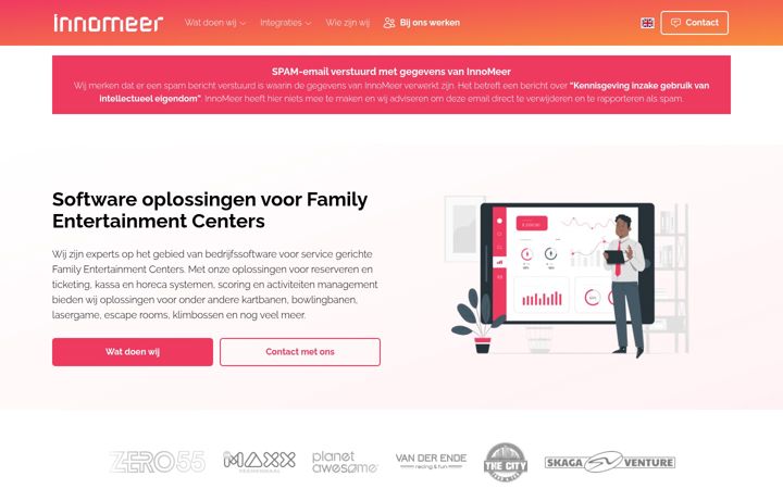 Screenshot of innomeer.nl