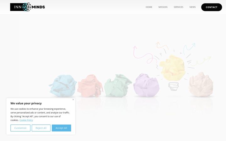 Screenshot of innominds.fr