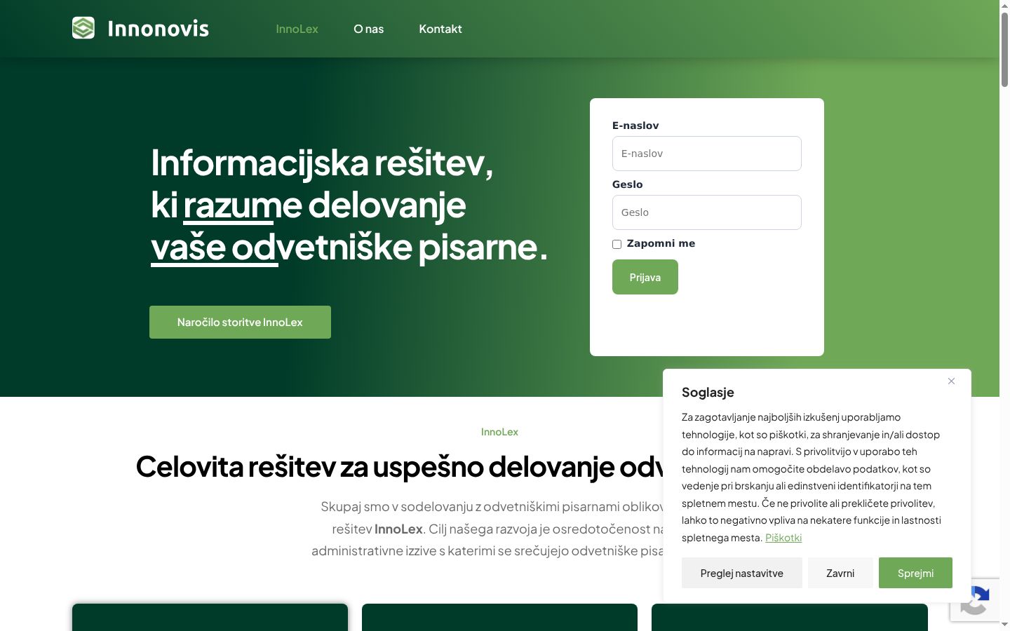 Zrzut ekranu banera zgody wyświetlanego przed jakąkolwiek interakcją