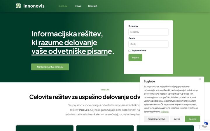 Screenshot of innonovis.com