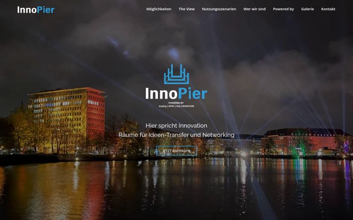 Screenshot of innopier.de