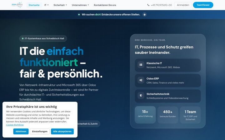 Screenshot of innos.systems