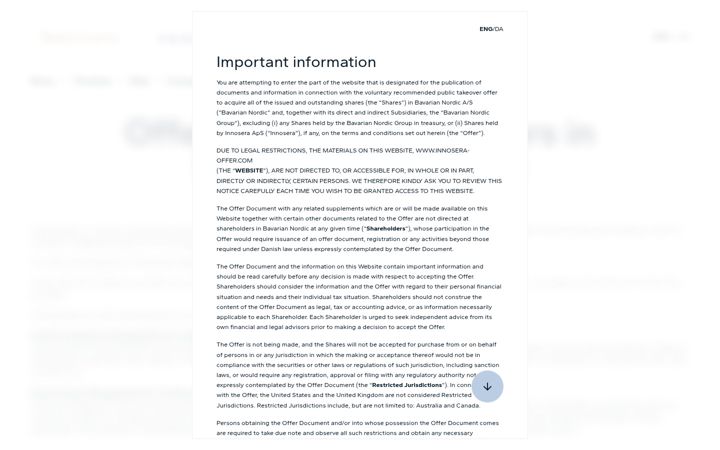 Screenshot of innosera-offer.com