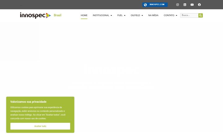 Screenshot of innospec.com.br