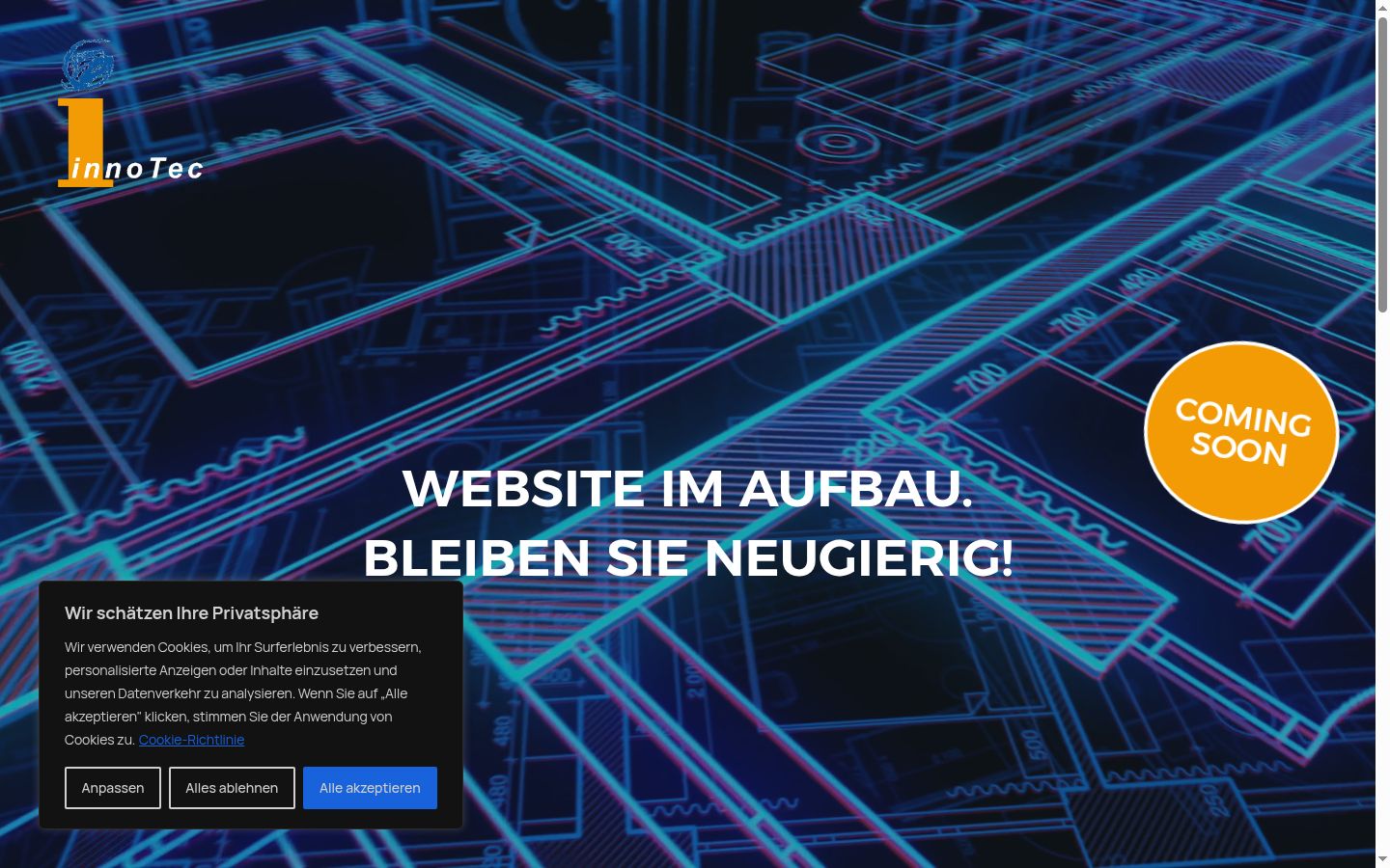 Screenshot tal-banner tal-kunsens muri qabel kwalunkwe interazzjoni