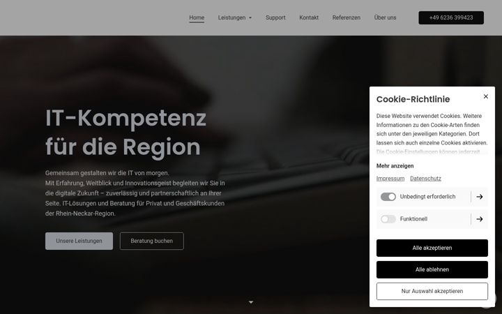 Screenshot of innotec-it.com
