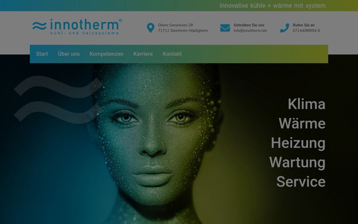 Screenshot of innotherm.net