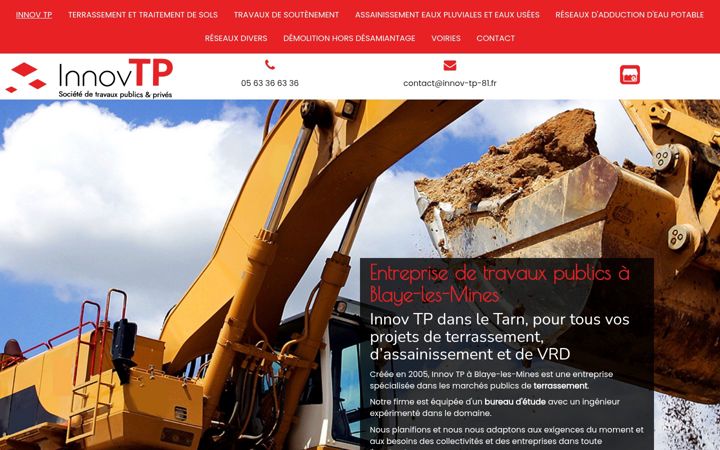 Screenshot of innov-tp-81.fr