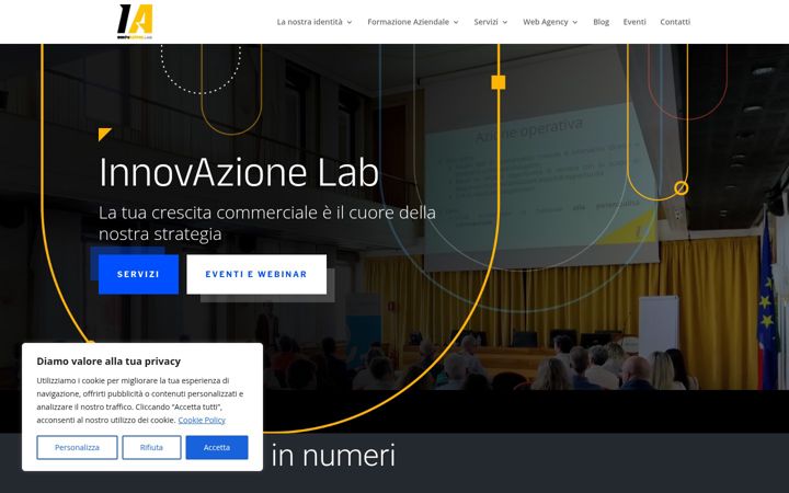 Screenshot of innova-azione.com