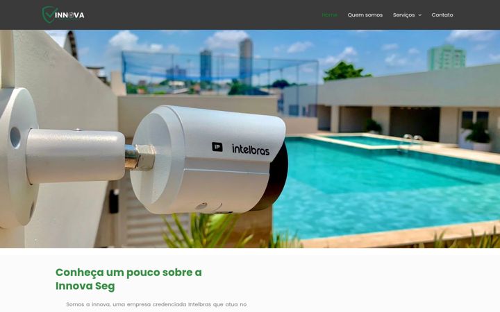 Screenshot of innova.seg.br