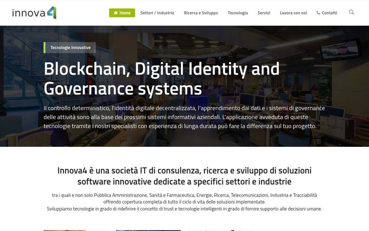 Screenshot of innova4.it