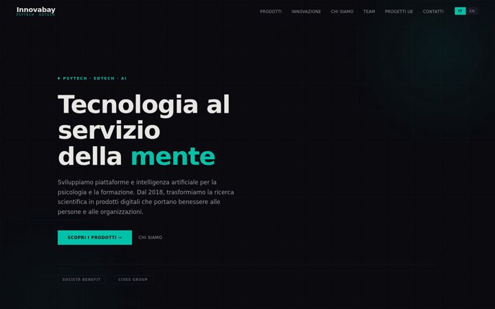 Screenshot of innovabay.it