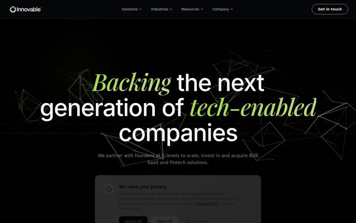 Screenshot of innovable.com