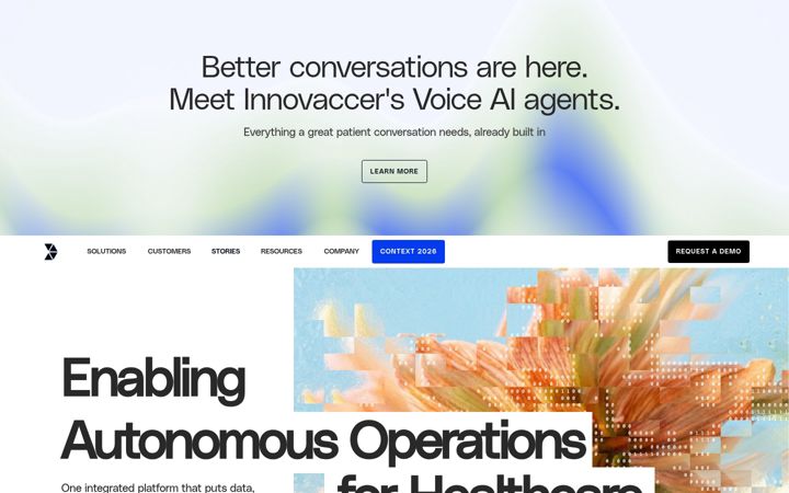 Screenshot of innovaccer.com
