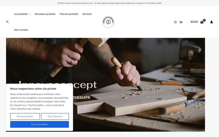 Screenshot of innovaconcept.fr