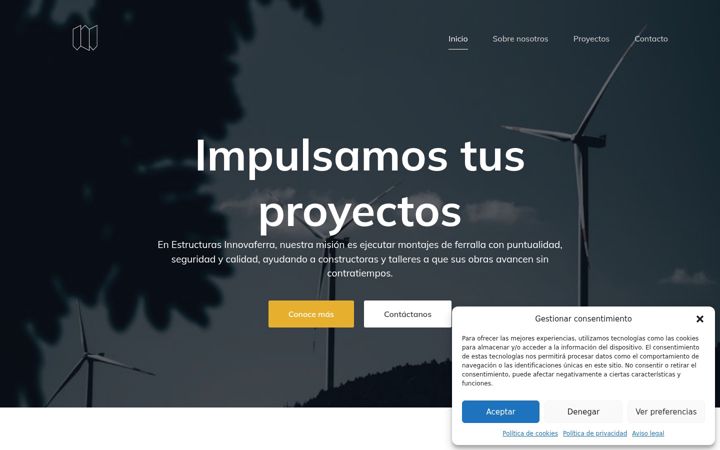 Screenshot of innovaferra.com